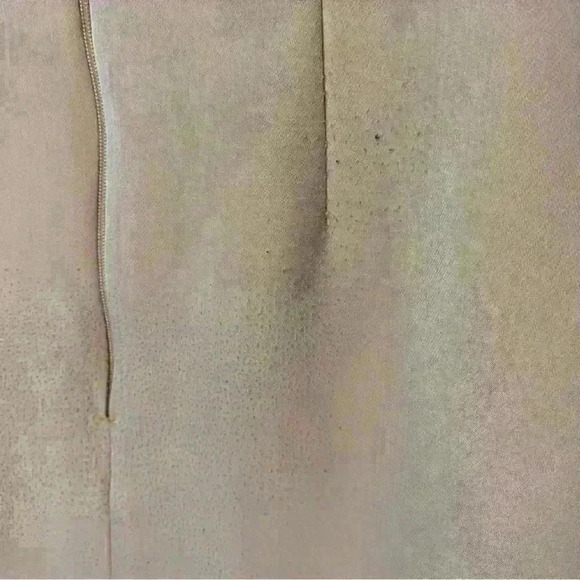 Tall Paper Dolls Gold Dress With Pleated Hem.Size 6 - Picture 8 of 12